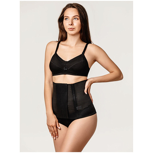 Бандаж послеродовый ФЭСТ 1248 размер 112, черный