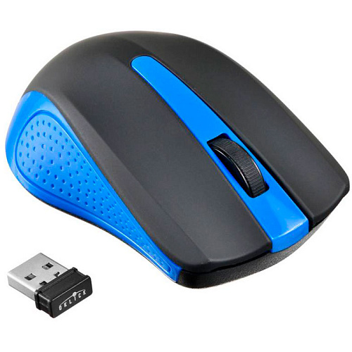 Мышь беспроводная Oklick 485MW+ Black/Blue Wireless