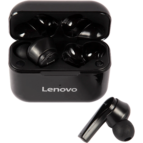 Bluetooth гарнитура Lenovo QT82 Black