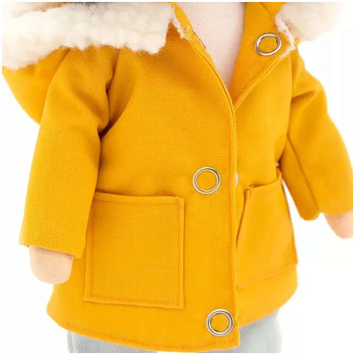 Кукла ORANGE TOYS Sweet Sisters Lilu в парке горчичного цвета, Европейская зима 32 см