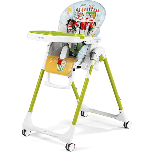 Стульчик для кормления Peg-Perego Prima Pappa Follow Me (Gelato)