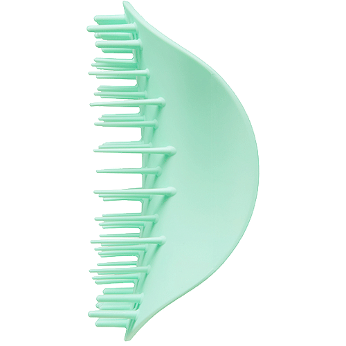 Tangle Teezer Щетка-расческа для массажа головы The Scalp Exfoliator and Massager Mint Green Whisper