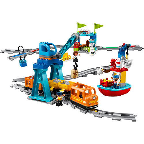 LEGO DUPLO Грузовой поезд 10875 УЦЕНКА