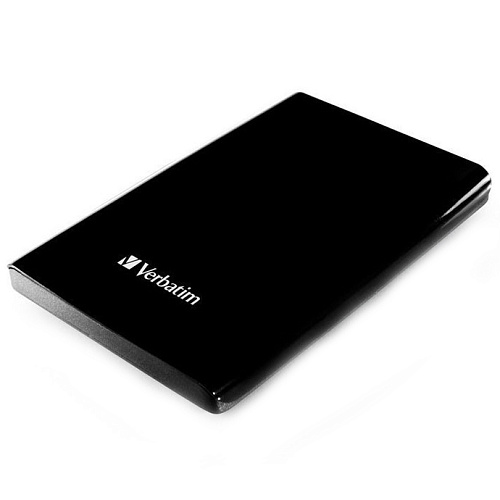 Внешний жесткий диск 2.5" 500Gb Verbatim 53150 USB3.0 5400rpm Store'n'Go Ultra Slim Black