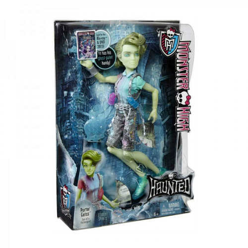 Кукла Monster High Ученики-призраки, Porter Geiss