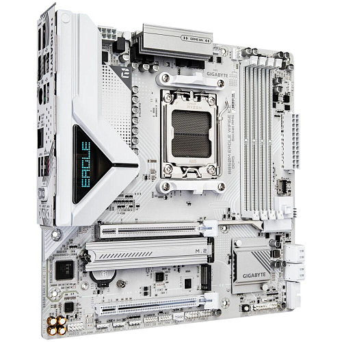 Материнская плата Gigabyte B850M Eagle WIFI6E Socket-AM5 AMD B850 4xDDR5, 4xSATA3, RAID, 2xM.2, 2xPCI-E16x, 3xUSB3.2, 1xUSB3.2 Type C, DP, HDMI, WiFi, 2.5Glan mATX