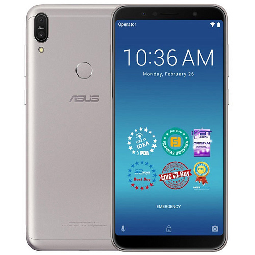 Смартфон ASUS ZenFone Max Pro ZB602KL 3/32GB Silver