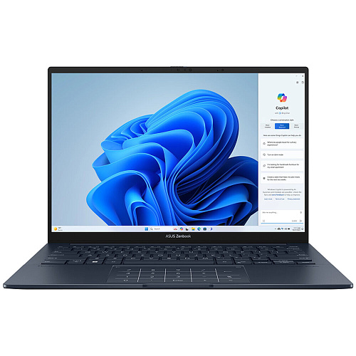 Ноутбук ASUS ZenBook 14 UX3405CA-PP188 Core i9 285H/16Gb/1Tb SSD/14" 3K OLED/DOS Ponder Blue