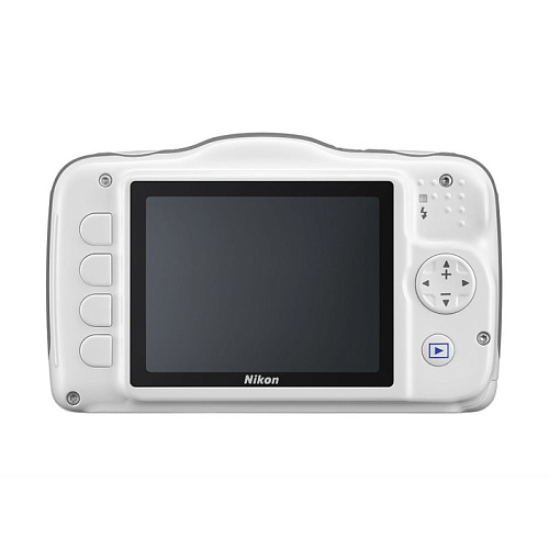 Компактная фотокамера Nikon Coolpix S32 White