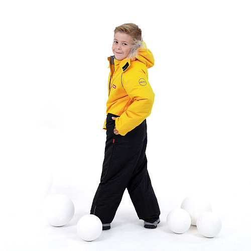 Комбинезон зимний HEDDA EDD4 57012 Banana низ прямой, размер 128