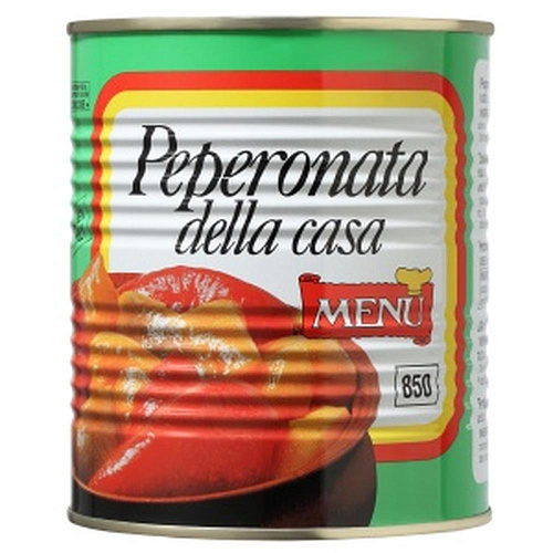 Перец сладкий жареный Menù, ж/б, 830 г.