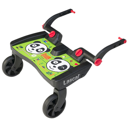 Подножка для второго ребенка Lascal Buggy Board Maxi Panda City Green 2761