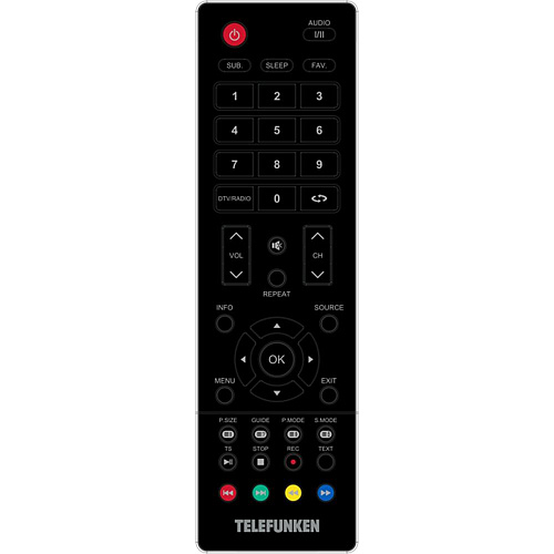 Телевизор 40" Telefunken TF-LED40S61T2 (Full HD 1920x1080) черный