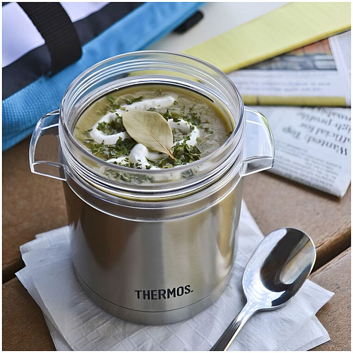 THERMOS Термос для еды TS-3200 SS, стальной, 0,35 л.