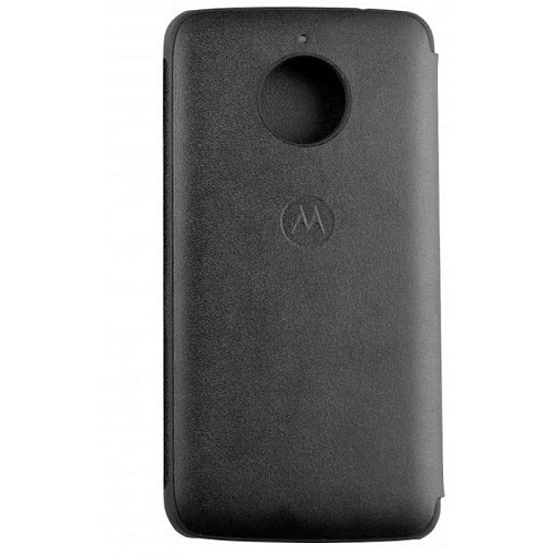 Чехол для Motorola Moto C Plus Flip Cover черный