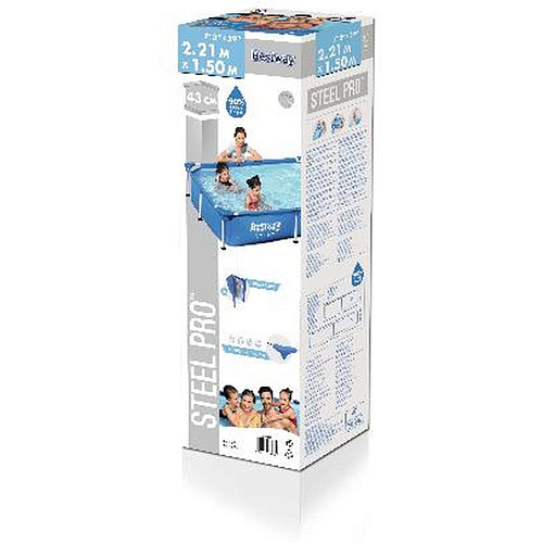 Каркасный бассейн Bestway 221 х 150 х 43 см 56401