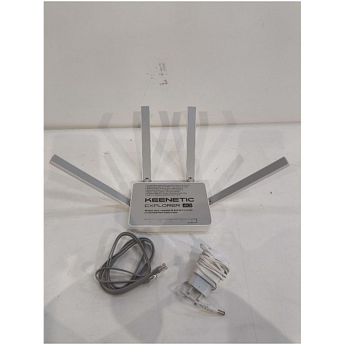 Беспроводной маршрутизатор Keenetic Explorer 4G KN-4910, Wi-Fi 5 AC1200, 3xLAN, 1xWAN, 1xUSB2.0 1xSIM УЦЕНКА