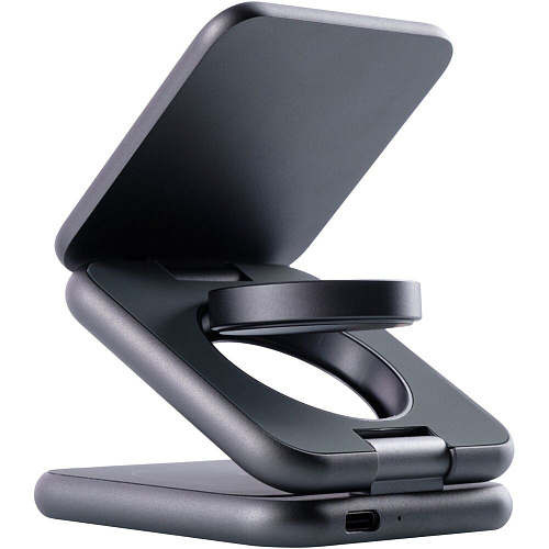 Беспроводная зарядная панель 3 в 1 Для IPhone, Apple Watch, Airpods Magssory WCH003 22W Grey