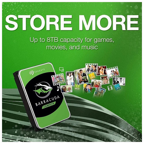 Внутренний жесткий диск 3,5" 2Tb Seagate (ST2000DM008) 256Mb 7200rpm SATA3 Barracuda УЦЕНКА