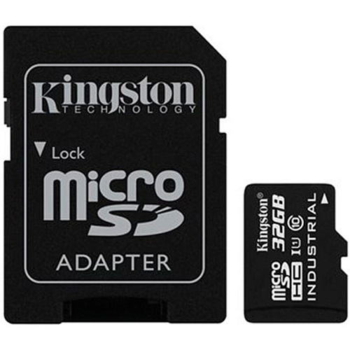 Micro SecureDigital 32Gb HC Kingston UHS-1 (Class 10) (SDCIT/32GB) + SD адаптер