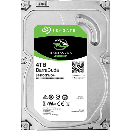 Внутренний жесткий диск 3,5" 4Tb Seagate (ST4000DM004) 256Mb 5400rpm SATA3 Barracuda УЦЕНКА