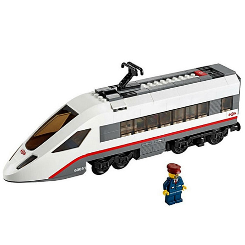 LEGO City Скоростной пассажирский поезд 60051