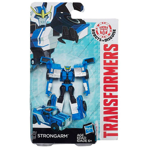 Hasbro Transformers B0068 Трансформеры Роботс-ин-Дисгайс Уан-Стэп Стронгарм