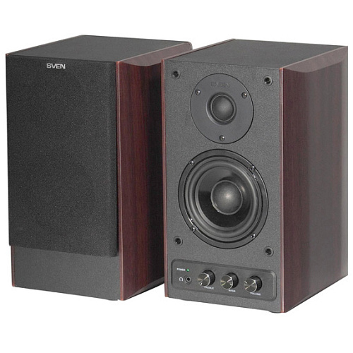 2.0 Колонки SVEN Stream Light 2*30W Cherry