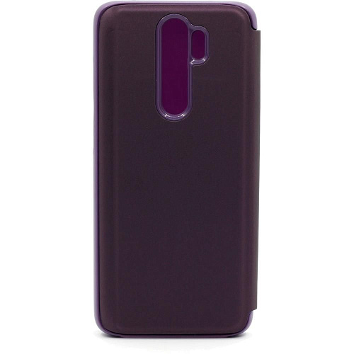 Чехол для Xiaomi Redmi Note 8 Pro Zibelino CLEAR VIEW фиолетовый