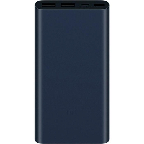 Внешний аккумулятор Xiaomi Mi Power Bank 2S 10000 mAh, черный