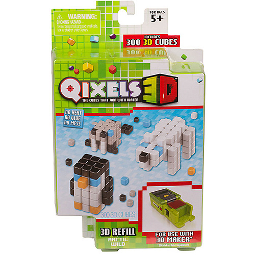 Набор для творчества Qixels Дополнительные наборы для "3D Принтера" 87098 (динозавры)