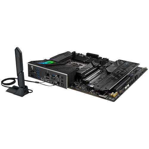 Материнская плата ASUS ROG Strix B860-F Gaming WiFi B860 Soc-1851 4xDDR5, 4xSATA3, RAID, 4хM.2, 2xPCI-E16x, 7xUSB3.2, 2xUSB3.2 Type C, DP, HDMI, WiFi, 2.5Glan,ATX