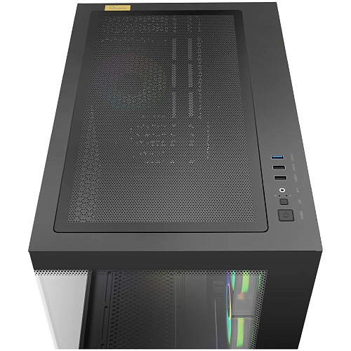Корпус MicroATX Miditower Ocypus Gamma C54 BK ARGB Black