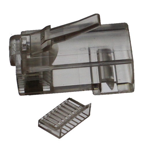 RJ45 коннектор (обжимной) со вставкой