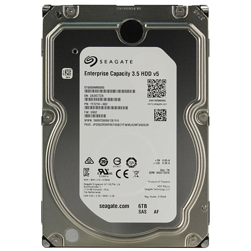 Внутренний жесткий диск 3,5" 6Tb Seagate (ST6000NM0095) 256Mb 7200rpm SAS Exos 7E8 УЦЕНКА