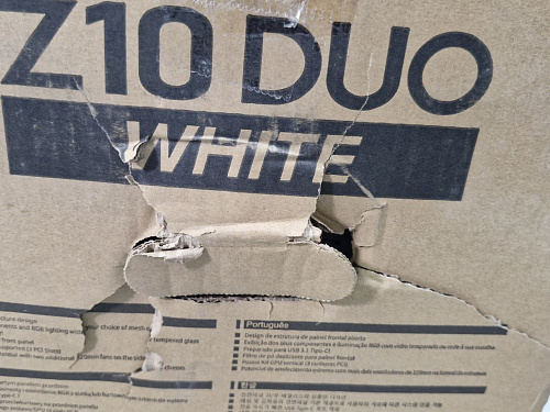 Корпус ATX Miditower Zalman Z10 Duo White УЦЕНКА