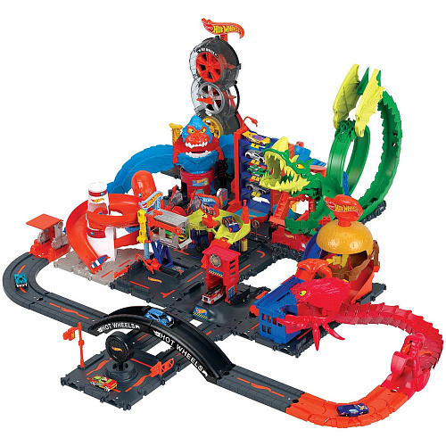 Mattel Hot Wheels Сити Полицейский участок со скорпионом HDR29/HDR32