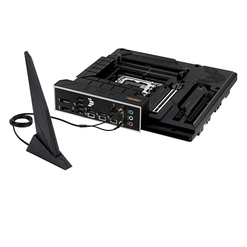 Материнская плата ASUS TUF Gaming B760M-BTF WiFi B760 Socket-1700 4xDDR5, 4xSATA3, RAID, 3xM.2, 2xPCI-E16x, 3xUSB3.2, 3xUSB3.2 Type C, DP, HDMI, 2.5Glan, mATX