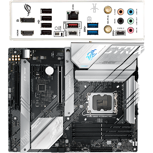 Материнская плата ASUS ROG Strix B660-A Gaming WiFi D4 B660 Socket-1700 4xDDR4, 4xSATA3, RAID, 3xM.2, 2xPCI-E16x, 3xUSB3.2, 2xUSB3.2 Type C, DP, HDMI, WiFi, Glan, ATX