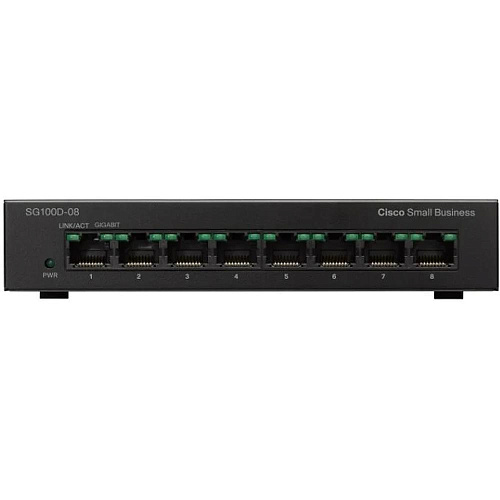 Коммутатор Cisco SF110D-08HP-EU
