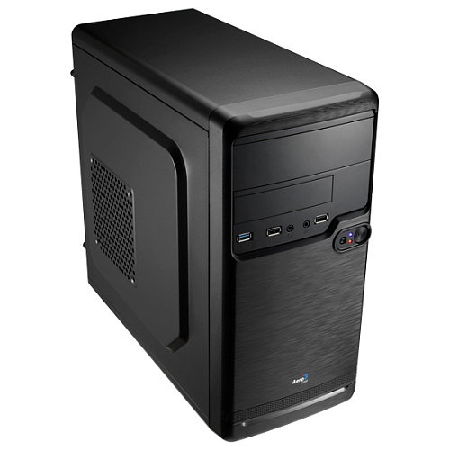 Корпус MicroATX Minitower AeroCool Qs-182 Black УЦЕНКА