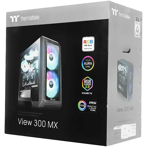 Корпус ATX Miditower Thermaltake View 300 MX CA-1P6-00M1WN-00 Black