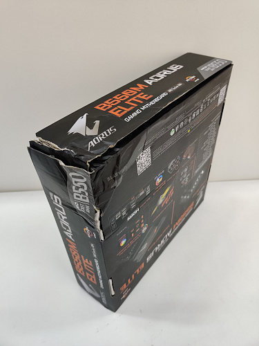 Материнская плата Gigabyte B550M AORUS Elite Socket-AM4 AMD B550 4xDDR4, 4xSATA3, RAID, 2xM.2, 2xPCI-E16x, 4xUSB3.2, DVI-D, HDMI, Glan, mATX Ret УЦЕНКА