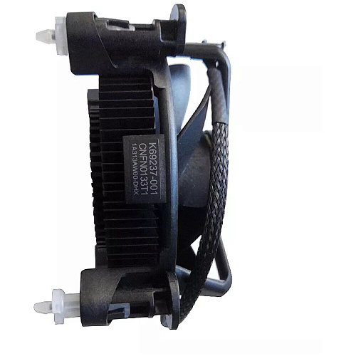 Охлаждение CPU Cooler for Intel (K69237-001) /1155/1150/1151/1200 Intel Original Al+Cu низкопрофильный Black