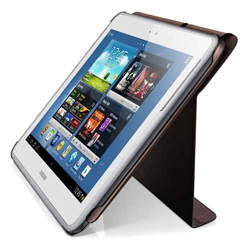 Чехол для Samsung Galaxy Note N8000 Samsung коричневый, книжка