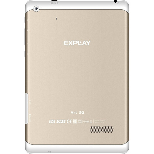 Планшет Explay Art 3G 1,2Ггц/1Гб/16Гб/7.85" 1024*768/WiFi/3G/GPS/Bluetooth/Android 4.2 золотистый
