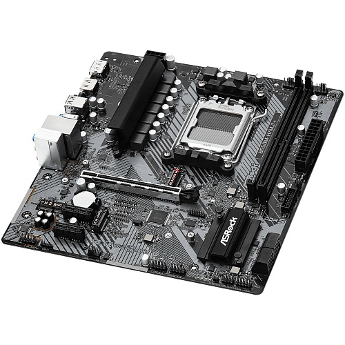 Материнская плата ASRock B650M-H/M.2+ B650 Socket AM5 2xDDR5, 4xSATA3, RAID, 2xM.2, 1xPCI-E16x, 3xUSB3.2, 1xUSB3.2 Type C, DP, HDMI, Glan, mATX