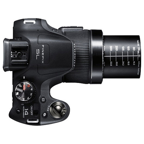 Компактная фотокамера FujiFilm FinePix SL310 black (14Mp, 30x zoom, 3"LCD, 720p, SDXC)