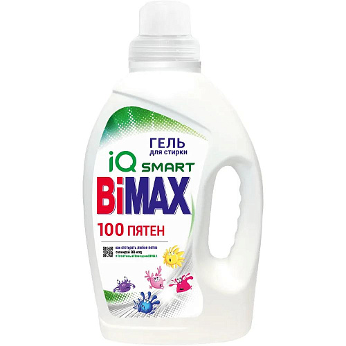 BiMax Жидкое средство для стирки 100 пятен, 1,3 л.