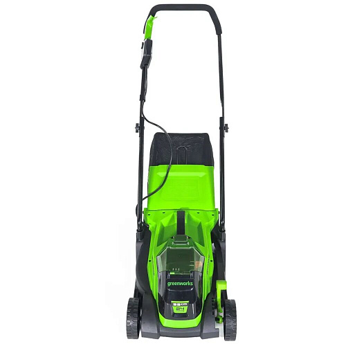 Аккумуляторная газонокосилка Greenworks 24В VT 33см GD24LM33K2 (1хАКБ 2Ач и ЗУ) 2516107UA